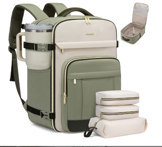LOVEVOOK 40L Travel Backpack – 17.3" Laptop Carry-On
